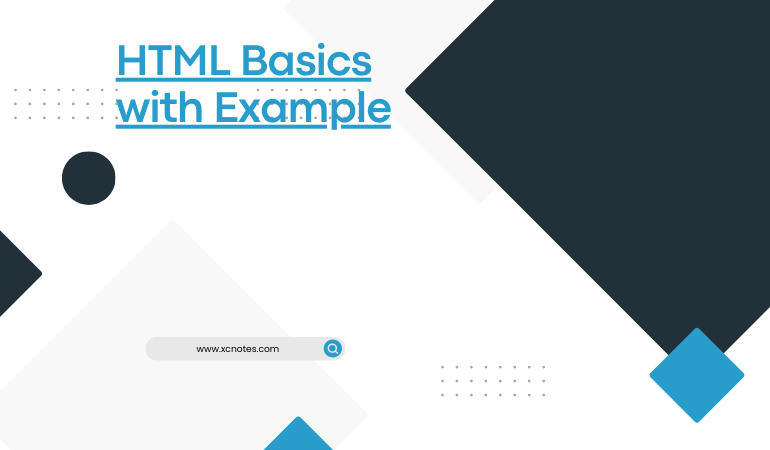 HTML Basics with Example