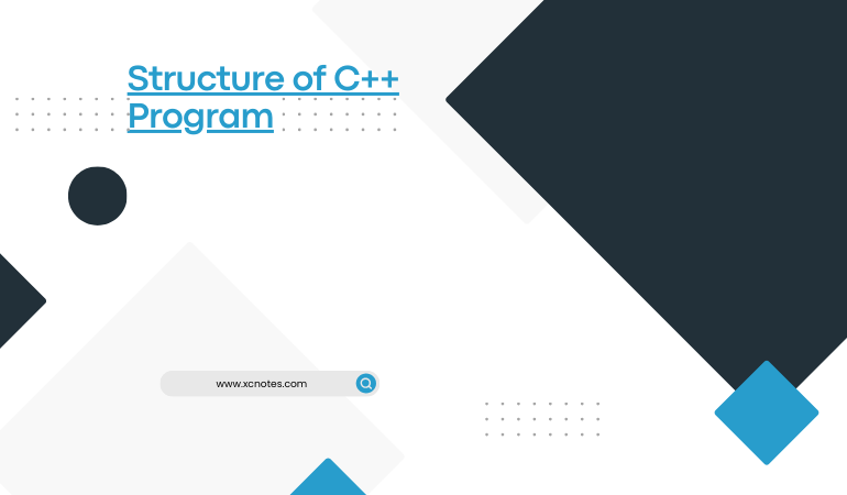 Structure of C++ Program