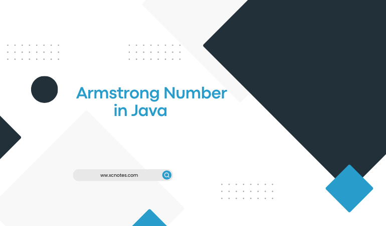 Armstrong Number in Java