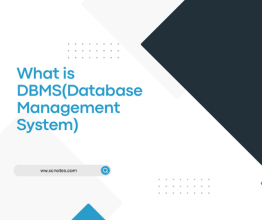 What is DBMS(Database Management System)