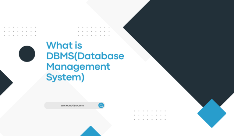 What is DBMS(Database Management System) - A COMPLETE GUIDE OF COMPUTER ...