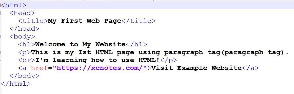 HTML FULL FORM